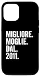 migliore moglie dal 2011 | anni 14 anniversario matrimonio custodia per iphone 12/12 pro