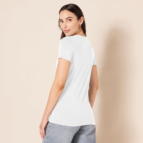 Image of Amazon Essentials Women's Regular-Fit Short-Sleeve Crewneck T-Shirt, Multipacks