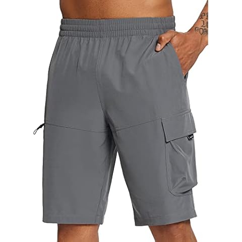 BALEAF Men's Quick Dry Hiking Shorts Cover