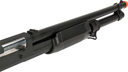 Evike Airsoft - Cyma Standard Metal M.3 3-Round Bu.rst Multi-S.hot Sh.ell Loading Airsoft Sh.otgu.n (Model: Full St.ock) #TOP4