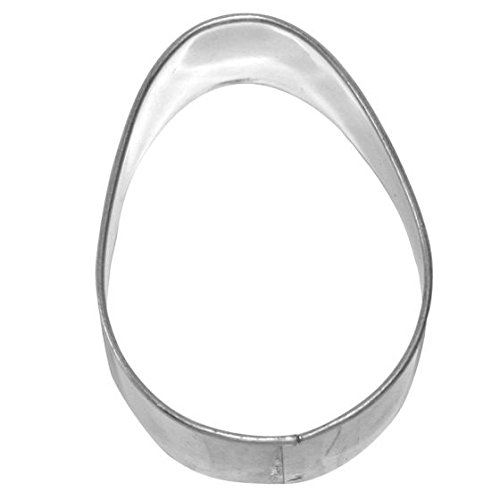 knusper.haus Emporte-pièce en forme d'œuf de Pâques (8 cm en acier inoxydable) - Idéal pour Pâques Cover