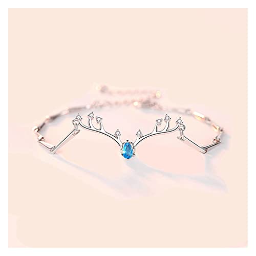 Bracelet s925 diamant blanc le bijou tendance coréenne des étudiantes au quotidien