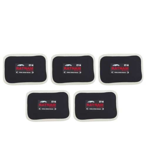 Image of Radial Tyre Repair Patch No. 14 - Box of 5 Heavy-Duty Puncture Repair Patches | Durable & Easy-to-Apply for Radial Tyres on Cars, Bikes & Trucks | Professional Grade Tyre Repair Kit