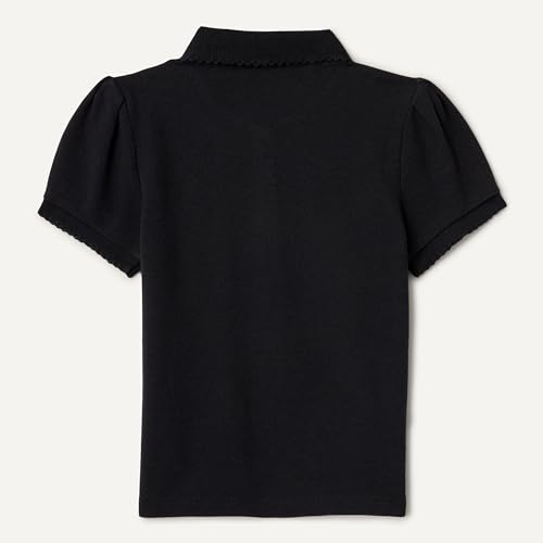 Image of Amazon Essentials Girls and Toddlers' Uniform Pique Polo Shirt