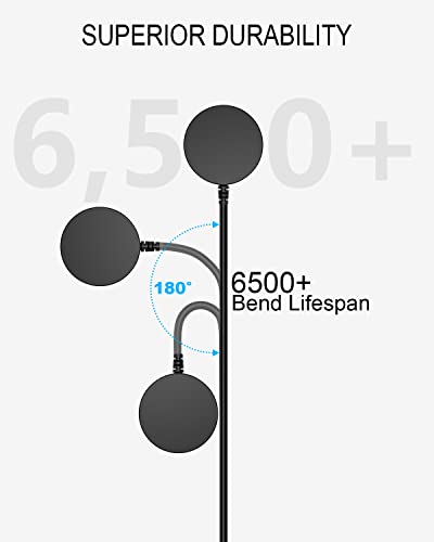 Bicmice USB C Charger for Samsung Galaxy Watch Ultra/FE/7/6/6 Classic/5 Pro/5/4/4 Classic/3/Active 2/Active 3.3Ft Type C Magnetic Charging Cable Replacement for Galaxy Watch Charging Dock - Thumbnail 4