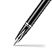 Sheaffer Legacy 9064 Glossy Black Pen (Fountain Pen with Medium Inlaid Nib and pen pouch)