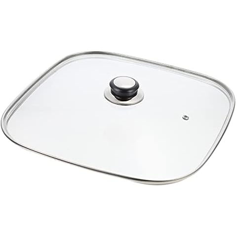 DOITOOL 11.8-Inch Tempered Glass Pan Lid Cover
