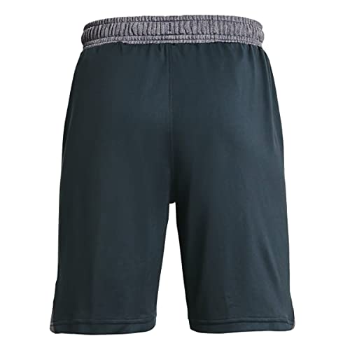 Under Armour Boy's Locker Shorts Gray Youth Small2