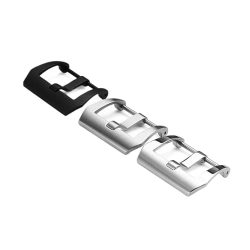 Fermoir de bracelet de montre en métal 24mm contre l'usure - 5