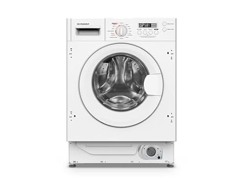 SCHNEIDER Lave linge sechant encastrable SCWDI8614, 1400 tr/mn, 8/6 kilos,moteur Inverter