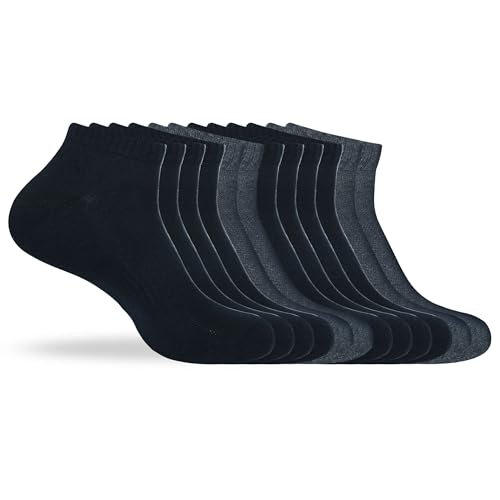 Image of Women's Ankle Socks Thick Cushioned Cotton, Moisture-Wicking socks, Breathable Performance Socks for Running, Sports