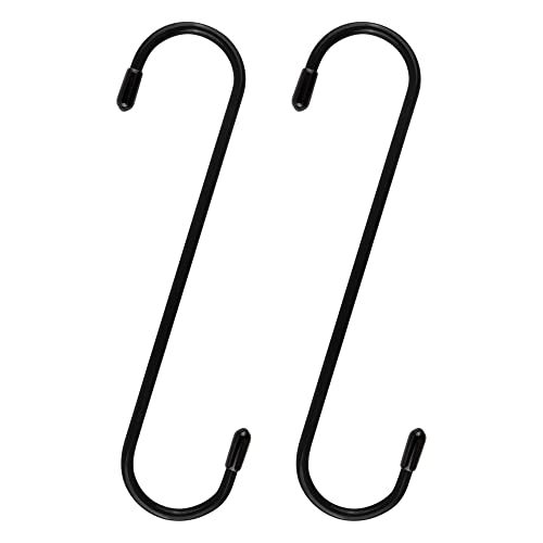 2PCS Crochet de Repousse Piston Frein de Voiture pour la Réparation de l’Essieu,Crochets d’Étrier de Frein avec Pointe en Caoutchouc,Outils Mecanique Automobile (Noir)