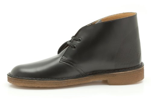 Image of Clarks: Mens Desert Chukka Boots (Classic) - black -