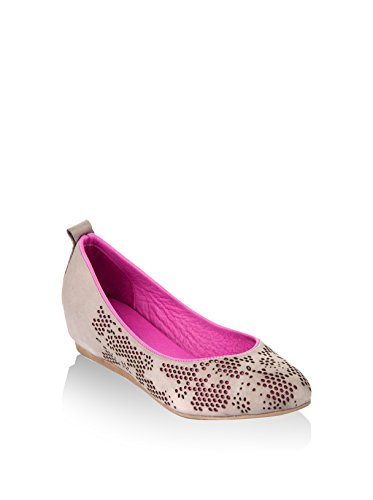 Bueno Paile ballerine en cuir artisanal et finitions premium