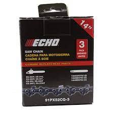 Amazon.com: Echo 91PX52CQ-3 14 in. Low Profile Chainsaw Chain - 52