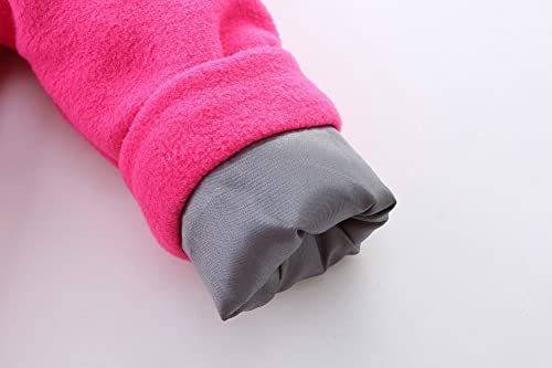 Mud Kingdom Baby Girls Jacket Fleece Turn-Down Collar Button Up Pink 9 Months #TOP5