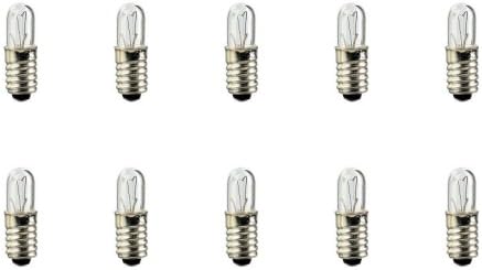 CEC Industries #333 Bulbs, 28 V, 11.12 W, E5.5 Base, G-2 shape (Box of 10)