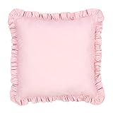 SUPER DEKORATION - weiche Kopfkissen in verschiedenen Formen wie zum Beispiel Herzkissen, runde Kissen mit Rüschen oder Kissenrolle als süße Kinderbettkissen. Plüschkissen sind eine Zimmer bereicherung, die den Raum gemütlicher macht.
