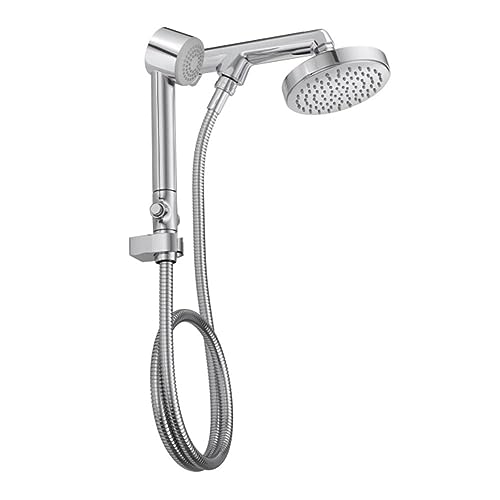 Ducha de Parede com Desviador E Ducha Manual Flex Cromada