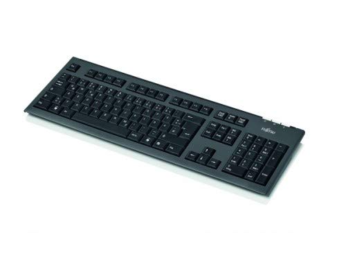 Preisvergleich Produktbild Fujitsu KB410 PS2 Black KZ, S26381-K515-L495