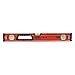 Box Level, Aluminum, 24 in. L, Orange