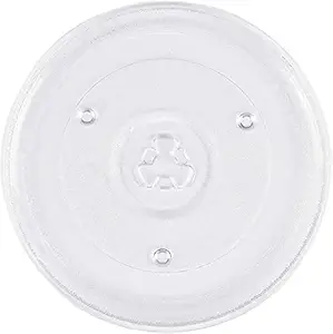 HILLSTON Genuine SPARES - Microwave TURNABLE Rotating Glass Plate for - Whirlpool MW 25BG Coupler Fiber Glass Microwave Turntable Plate (Diameter : 10.5 INCH)