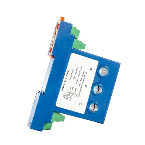 Transmisor de corriente de alta precisión con tres fases y salidas configurables de 0-10V