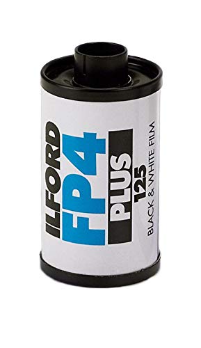 Película Ilford 1649651 en blanco y negro, formato 135, 36 exposiciones, ISO 125, paquete de 3 rollos miniatura 3