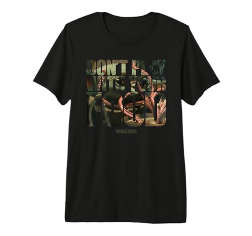 T-Shirt The Child Squid The Mandalorian en coton premium pour fan de Star Wars