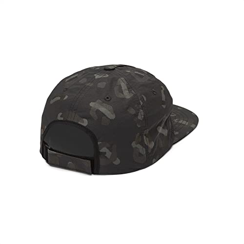 Image of Volcom Men's Snapback Hat - 6-Panel Twill Flat Brim Cap Adjustable Snap Closure
