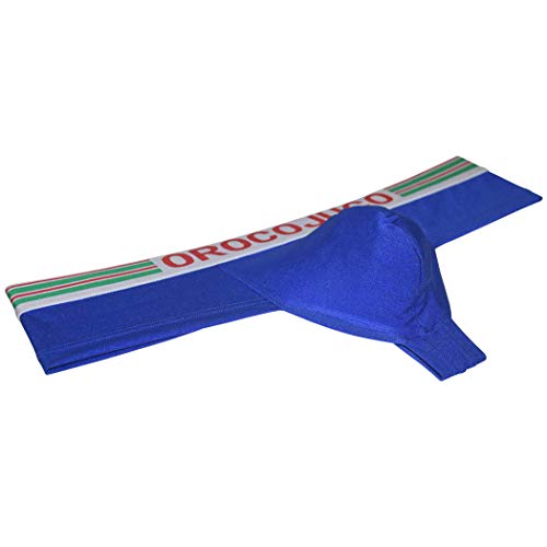 OROCOJUCO Sexy Men's Ultra Cheeky Briefs Boxers Thong Brazilian Bikini Shorts Underwear 1/3 Butt Coverage Boxers Trunks3