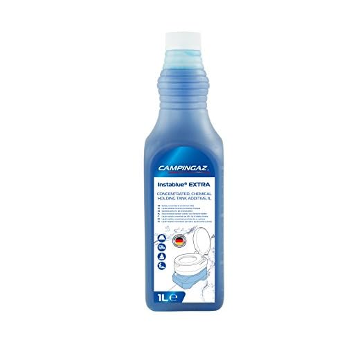Campingaz Instablue Extra 1 Liter Sanitärflüssigkeit für Abwassertank der Campingtoilette, Sanitärzusatz für Chemietoilette, Toilettenzusatz Wohnmobil