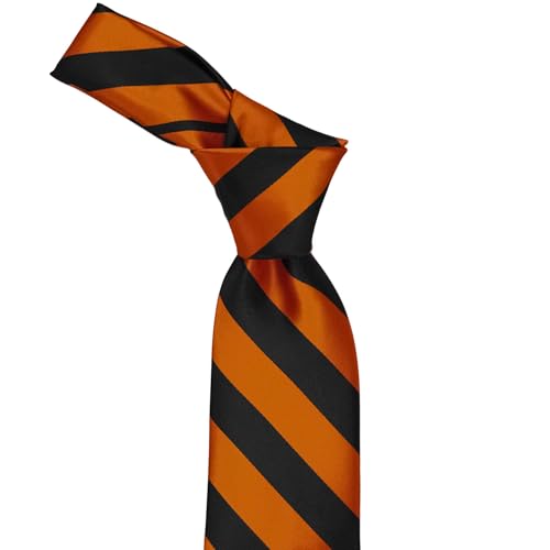 Image of tiemart Men's Striped Tie Standard Length