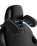 【Protección de cabeza y cuello】 Con un diseño ergonómico científico, está diseñado para brindar un soporte más cómodo a la cabeza y el cuello en el costado y evitar que el cuello flote causado por la flexión prolongada, la fatiga y el dolor. El diseño del soporte para la cabeza en ambos lados protege nuestra cabeza de golpes en la ventana de la puerta del automóvil.