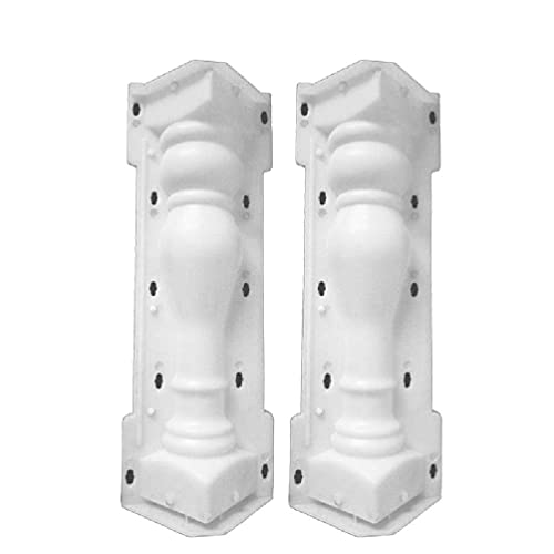 Stampo per colonne romane da giardino, effetto pietra, fai da te, cortile, pavimentazione in plastica, stampo per creatore di cemento per piscina, lungo cortile