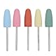 Nagelbohrer Set, 5 teiliges Gummi Maniküre Pediküre Nagellackzubehör, Entfernen Sie Acrylnagelgelpolitur Poly Extension Nagelgel(#1)