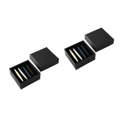 Conjunto de clips de corbata para evitar corbatas desalineadas en público