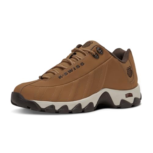 Image of K-Swiss Men's ST329 CMF Sneaker, Wide Tennis Walking Shoes Leather Upper