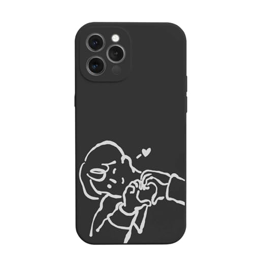 Buena protección: tiene protección de cámara incorporada, que protege la cámara del toque directo a la superficie.Los labios delanteros se elevan más altos que la pantalla para ofrecer protección para la pantalla;Materiale suave y esquinas reforzadas protegen el teléfono de rasa guños, sucizi edad, golpes y gotas