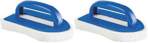 Mareva 07281 Brosse Éponge Ligne d'eau Bleu (Lot de 2)