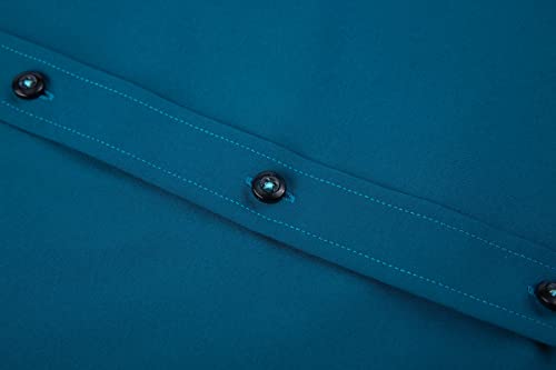 Alex Vando Mens Dress Shirt Wrinkle Free Regular Fit 4-Way Stretch Button Down Shirts