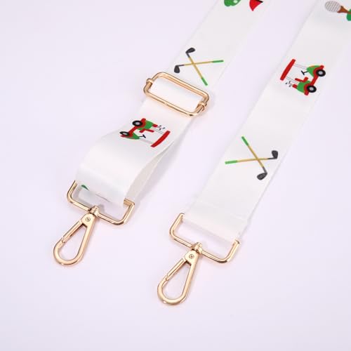 Image of NVENF Game Day Purse Strap Replacement Baseball Basketball Soccer Golf Crossbody Shoulder Bag Straps for Stadium Clear Purse (Style H)