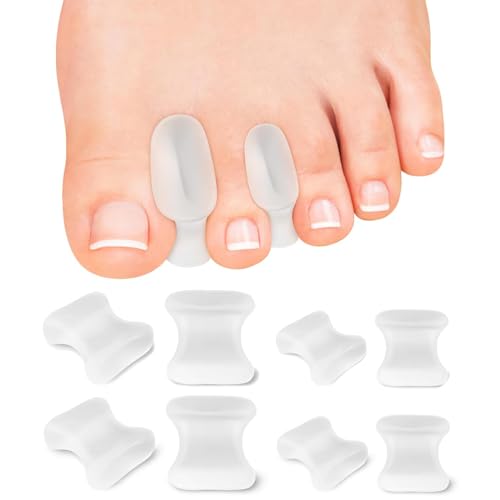 8 PCS Silicone Toe Separator Set