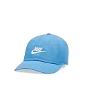 Nike Kid's Club Unstructured Futura Wash Cap, University Blue/White, 1SIZE