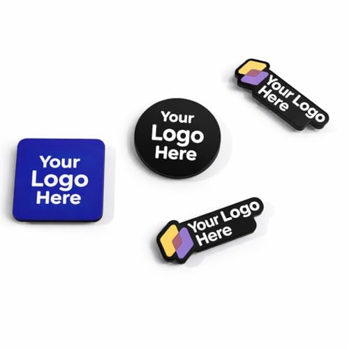 Image of Zesta Magnetic Name Apparel Pin for Uniform Shirt | Customised Magnetic Badge for Employees, Doctors, Staff | No Pin Name Plate for Office, School, Hospital