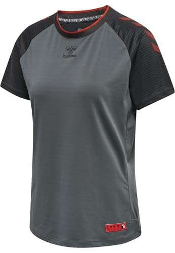 hummel Maillot Femme hmlPRO Grid avec tissu anti-transpiration et maille aérée