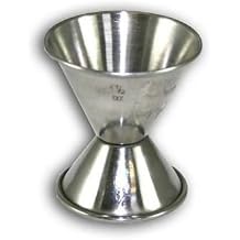 Browne Foodservice 1291 Stainless Steel Jigger, 3/4 oz x 1-1/2 oz Capacity