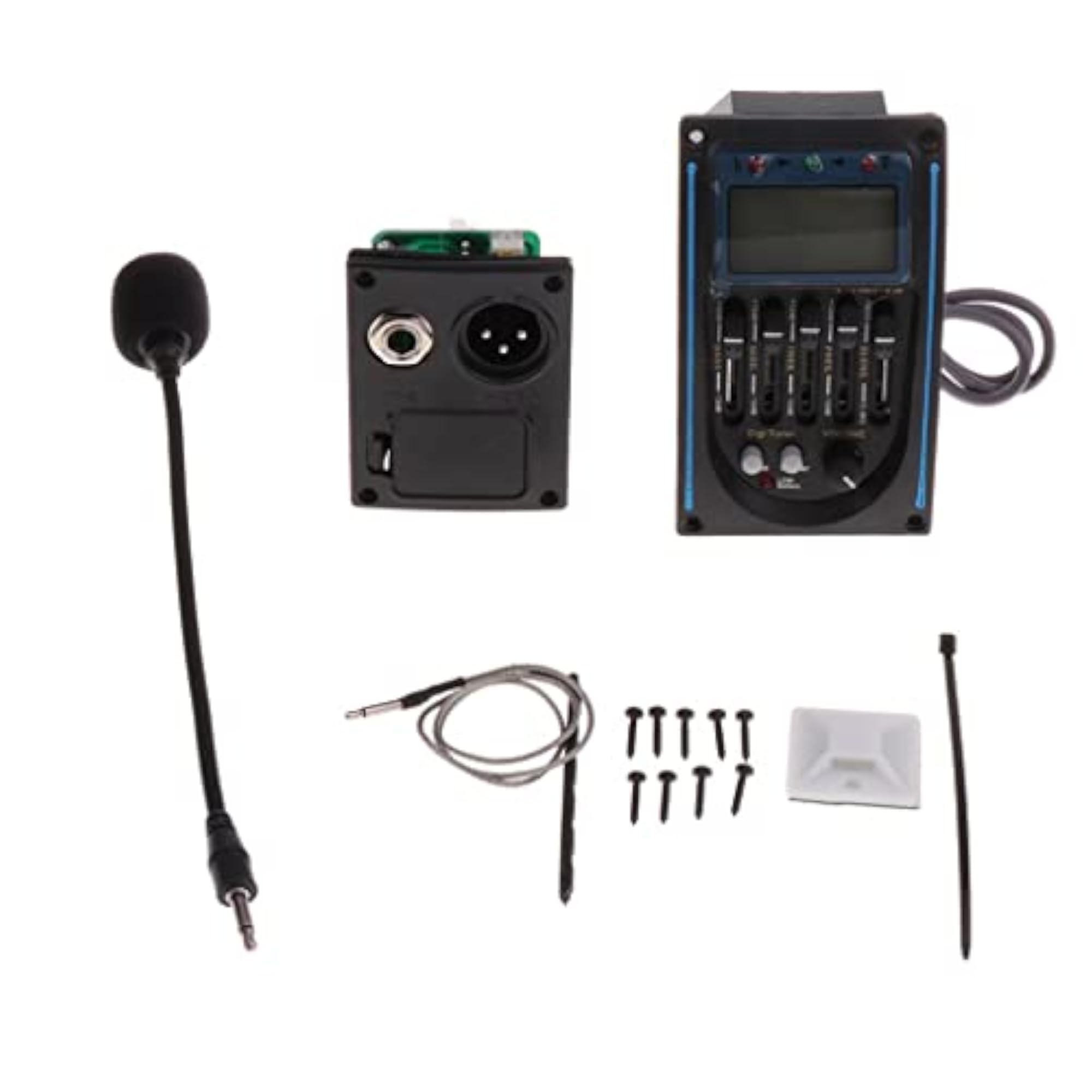 1 Set 5-Band EQ Equalizer Acoustic Guitar Tuner