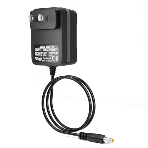 27V Charger for Sharper Image Massage Gun Compatible with Sharper Image 2437599 1011666 1013002 1012667 1013985 Powerboost Cordless Deep Tissue Massage Gun Power Supply