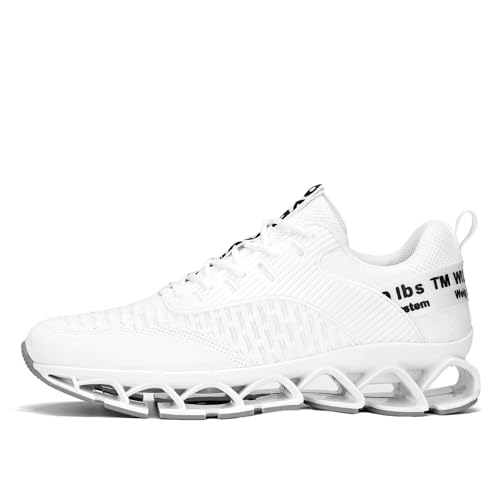 Image of Vooncosir Men's Fashion Sneakers Breathable Mesh Running Shoes Blade Non Slip Soft Sole Casual Athletic Walking Shoes